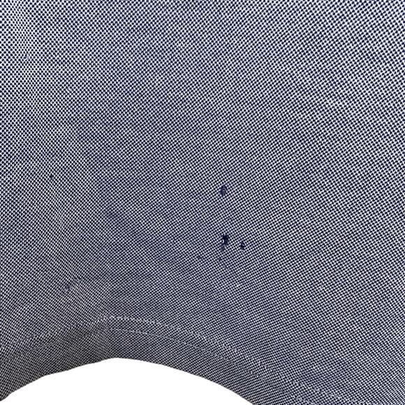 TED BAKER Navy/White Polo‎ with Contrasting Collar & Chest Pocket Size 7 (L/XL) - Picture 5 of 12